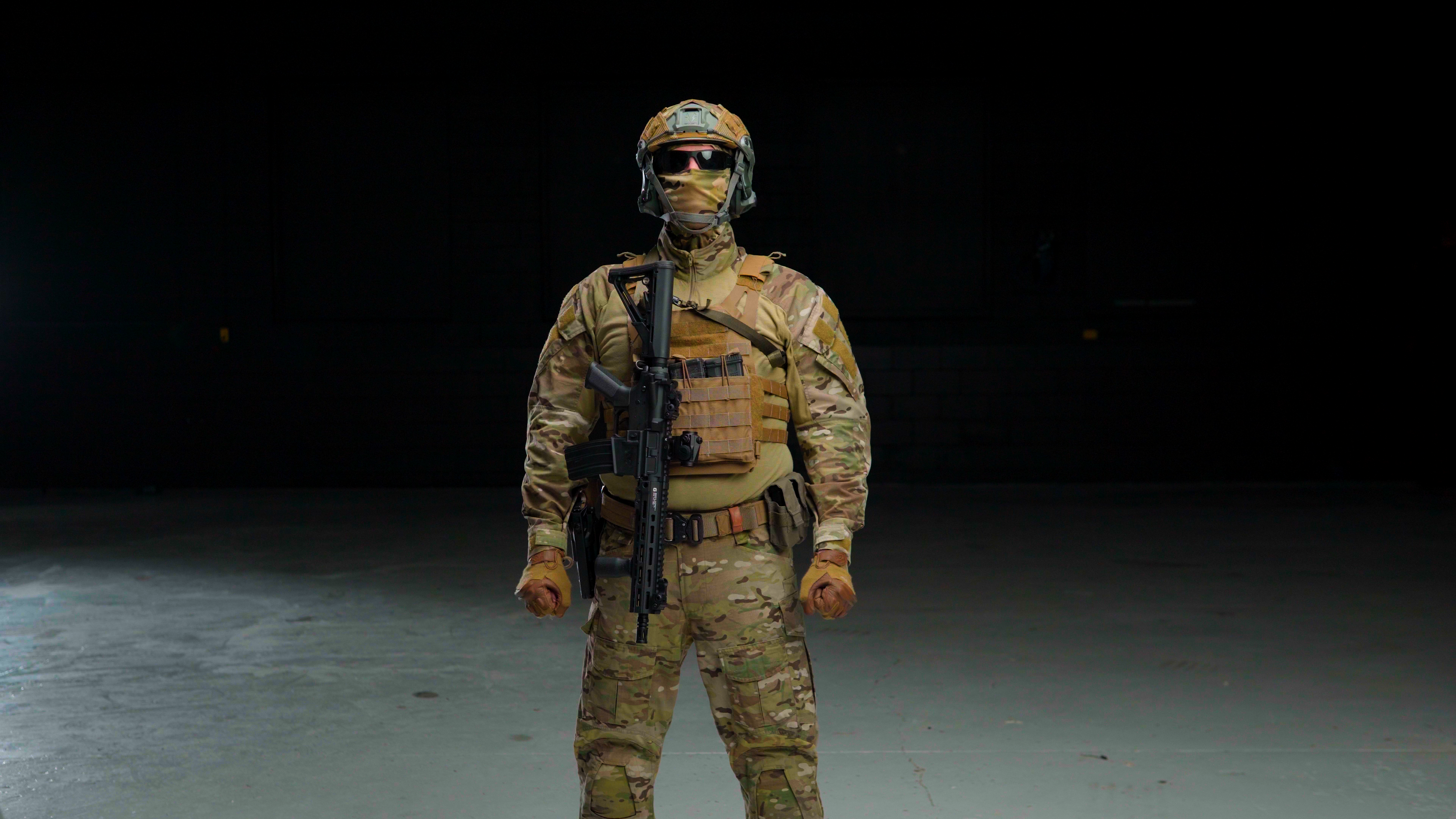 Guided by Adam’s extensive field expertise, our engineering team designed the Tulmar Sling Lok: a sturdy, comfortable carbine sling for effortless, hands-free operation. In the front position, the weapon stays secure, accessible, and ready. In the rear position, the sling minimizes weapon movement, enhancing operator mobility.
